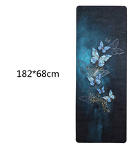 Load image into Gallery viewer, Hochwertige Fitnessmatte aus Wildleder und Naturkautschuk