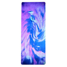 Load image into Gallery viewer, Hochwertige Fitnessmatte aus Wildleder und Naturkautschuk