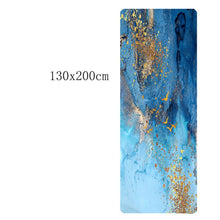 Load image into Gallery viewer, Hochwertige Fitnessmatte aus Wildleder und Naturkautschuk