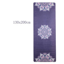 Load image into Gallery viewer, Hochwertige Fitnessmatte aus Wildleder und Naturkautschuk