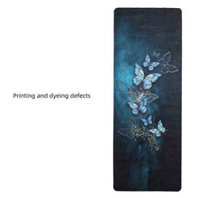 Load image into Gallery viewer, Hochwertige Fitnessmatte aus Wildleder und Naturkautschuk