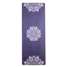 Load image into Gallery viewer, Hochwertige Fitnessmatte aus Wildleder und Naturkautschuk