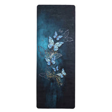 Load image into Gallery viewer, Hochwertige Fitnessmatte aus Wildleder und Naturkautschuk