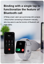 Lade das Bild in den Galerie-Viewer, Smart Uhr DT8 Max Damen/Herren ~ 2" HD Touchscreen