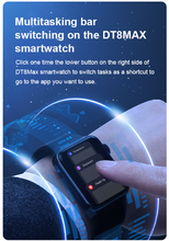 Lade das Bild in den Galerie-Viewer, Smart Uhr DT8 Max Damen/Herren ~ 2" HD Touchscreen
