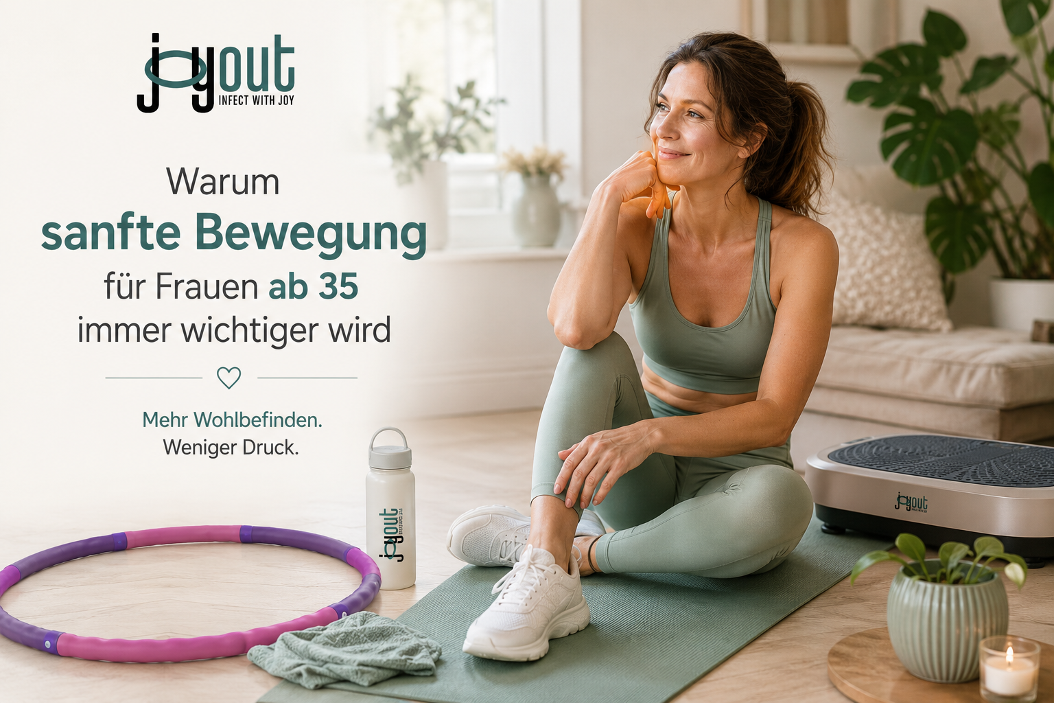 Warum sanfte Bewegung für Frauen ab 35 immer wichtiger wird  | Joyout®