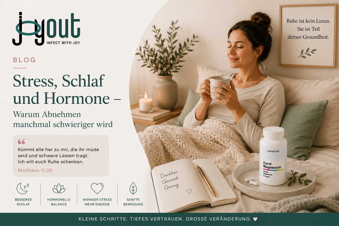 Stress, Schlaf und Hormone – Warum Abnehmen manchmal schwieriger wird | Joyout®