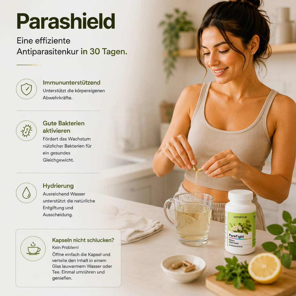 Effektive Antiparasitenkur