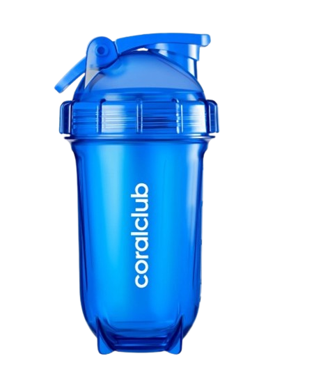 Shaker Sport 400 ml | Fitness Trinkflasche für Gym & Training