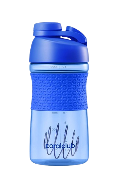 Shaker Sport 400 ml | Fitness Trinkflasche für Gym & Training