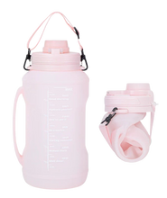 Lade das Bild in den Galerie-Viewer, Faltbare BPA-Frei Fitnessflasche ~ Platzsparend und praktisch
