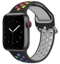 Lade das Bild in den Galerie-Viewer, Atmungsaktives Smart Uhr Armband ~ Iphone und DT8 MAx ~ 42mm-44mm-45 49mm
